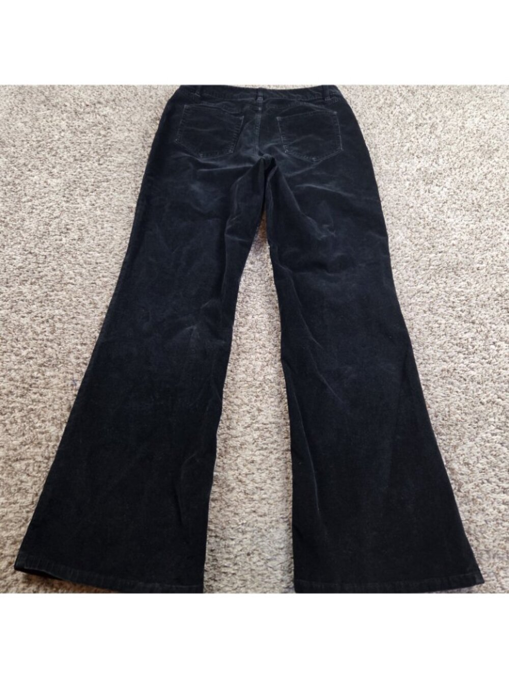 J. Jill Corduroy Pants Womens 10 Black Bootcut Casual - Picture 6 of 7